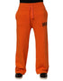 Dolce & Gabbana Orange Cotton DG VIB3 Logo Drawstring Sweatpants Pants